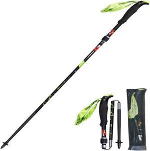 1pc Trekking Poles- 99% Carbon Fiber Lightweight Collapsible Adjustable Telescopic Hiking Poles/Walking Sticks - Professional Durable Walking Poles fo