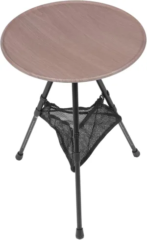 1set Portable Folding Aluminum Camping Table Lightweight Side Table for Outdoor Activities Easy to Use Compact Design for Picnics Bbqs and Backyard Gatherings Weather-Resistant