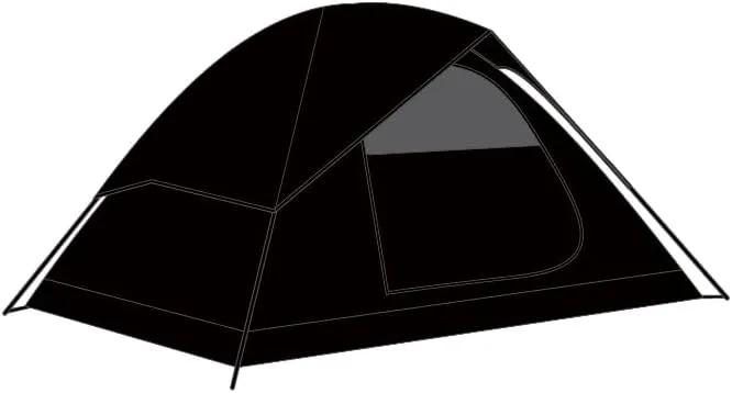 2/4 Person Camping Tent, Lightweight & Waterproof, Easy Setup, Ideal for Backpacking, Hiking, and Outdoor Adventures with Rainfly Protection