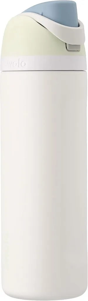 24oz Insulated Water Bottle,Stainless Steel Metal Water Bottle with Straw,Leak Proof,Double Wall Vacuum Water Bottle for Hiking,Gym and Sports,Pink (Pink)