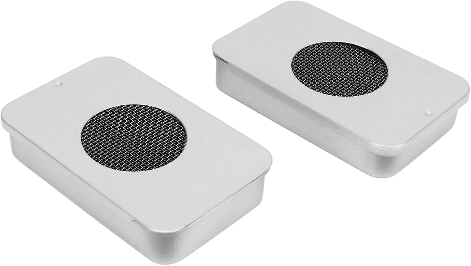 2PCS Outdoor Alcohol Stove, Compact Camping Stove Mini Alcohol Stove, Lightweight Stainless Steel Portable Camping DIY Stove Marching Alcohol Fuel Stove for Outdoor Camping Barbecue