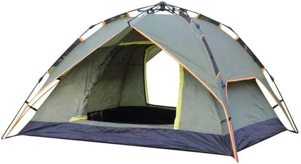 3-4 Person Instant Pop Up Tent for Camping Hiking Travel and Outdoor Activities