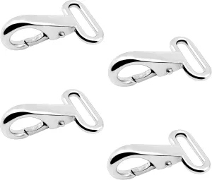 316 Stainless Steel Bimini Strap Snaps Hooks for 1" Straps, Bimini Top Boat top, 4 Pack