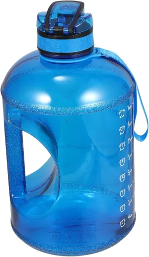 3.78l Large Capacity Water Bottle Sports Water Bottles Straw for Cycling Running Fitness