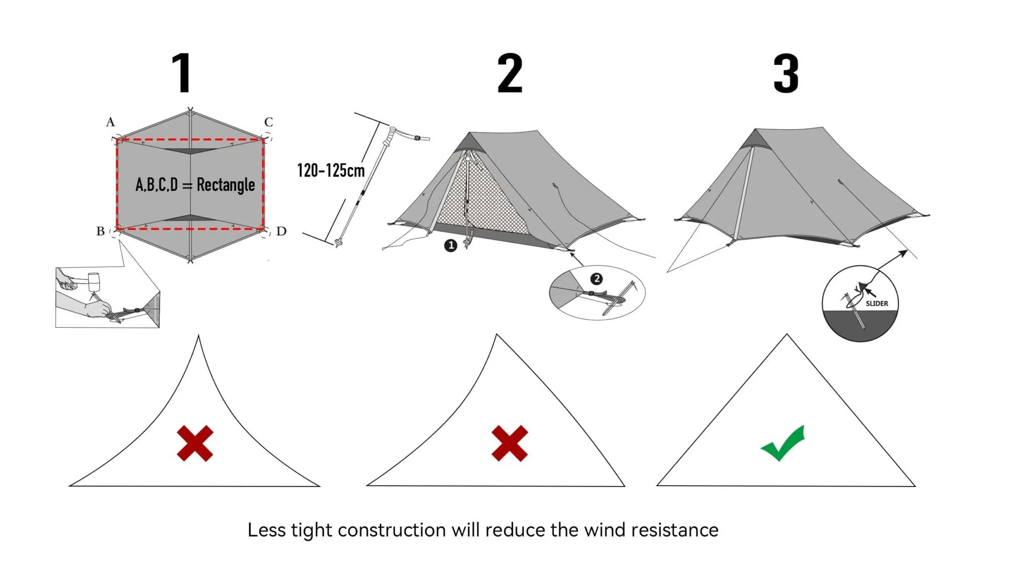 3F UL GEAR LanShan 2 Pro 4 season Ultralight Tent