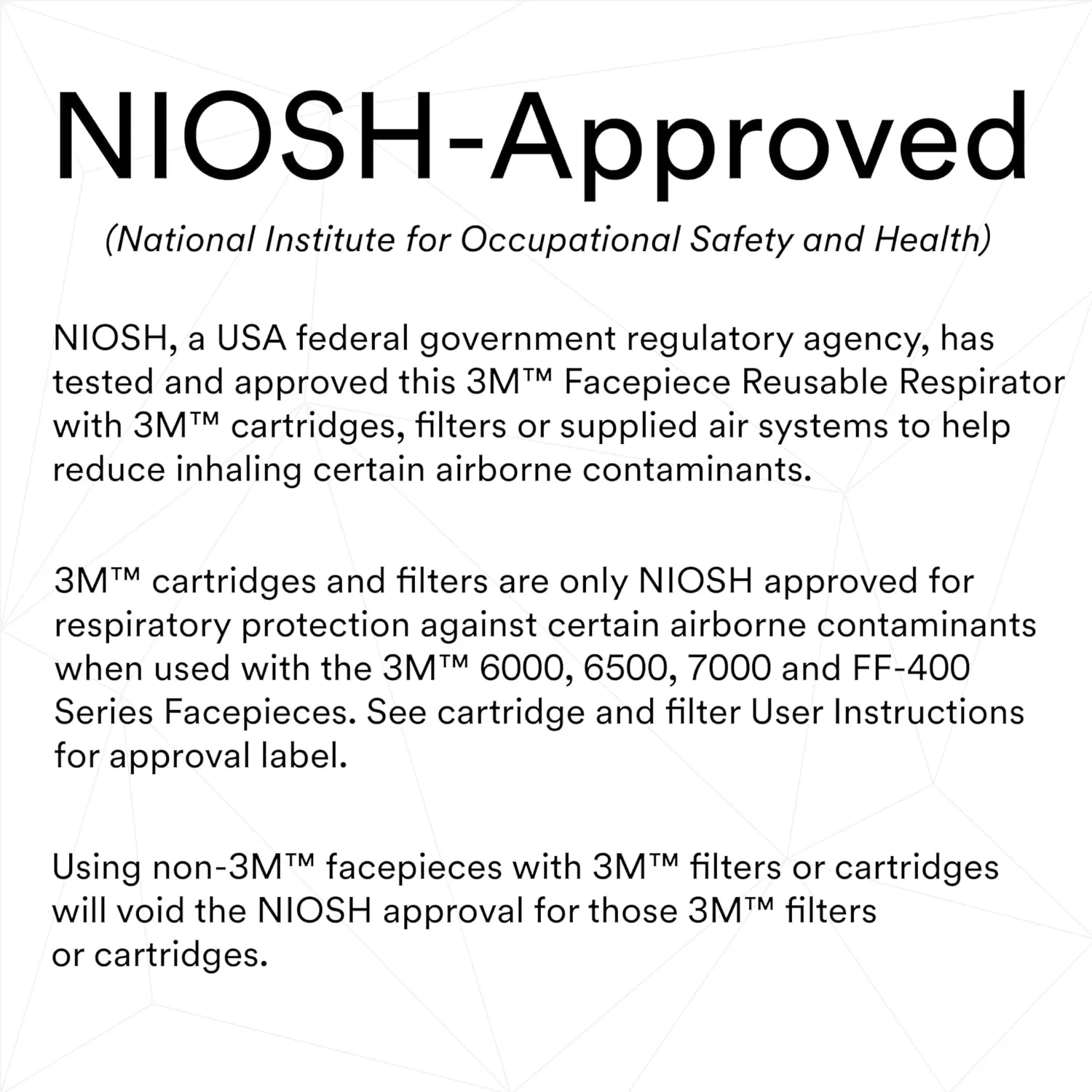 3M Full Facepiece Reusable Respirator 6800, NIOSH, Large Lens, ANSI High Impact Eye Protection, Silicone Face Seal, Four-Point Harness, Comfortable Fit, Painting, Dust, Chemicals, Medium