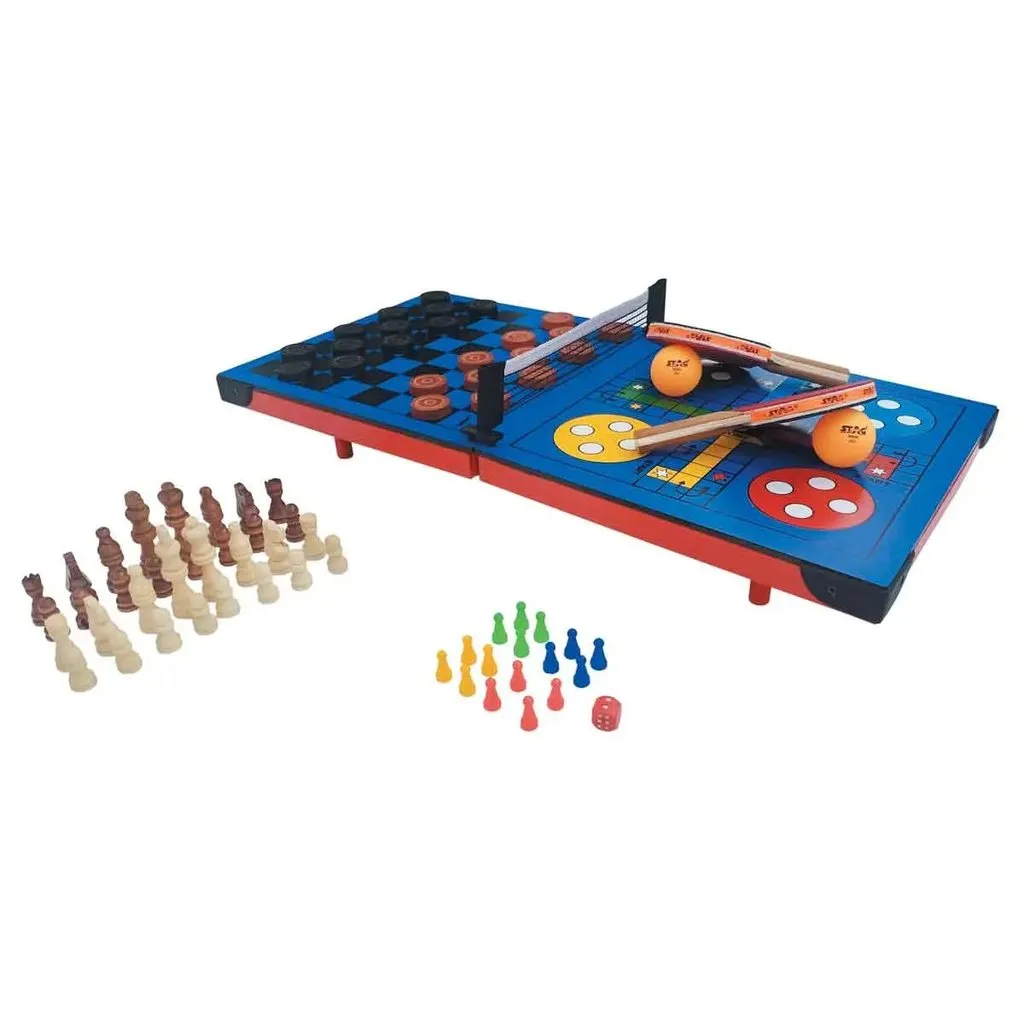 4 In 1  Super Mini Portable Table Tennis Table