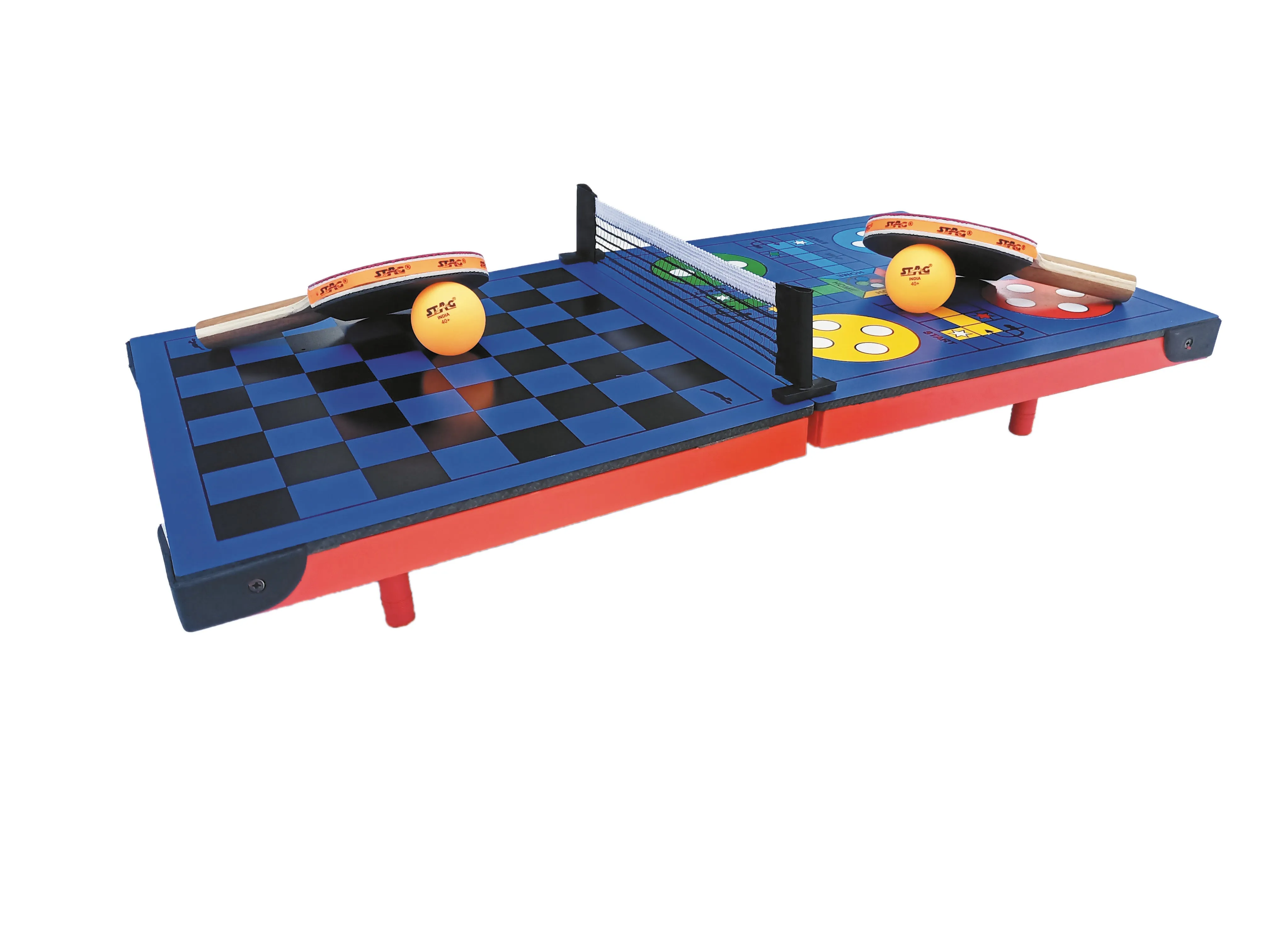 4 In 1  Super Mini Portable Table Tennis Table