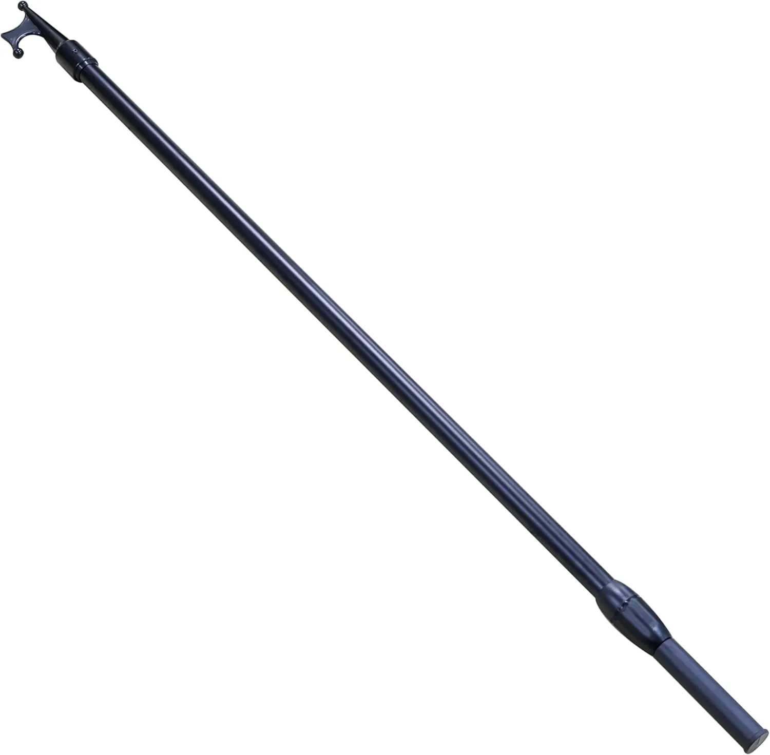 4.5' to 8' Extendable Boat Hook with Unique H-Shaped Dual Hook – Telescoping Pole with Push & Pull Control for Docking, Hanging & Retrieval – Lightweight, Long-Lasting, Waterproof & Rustproof