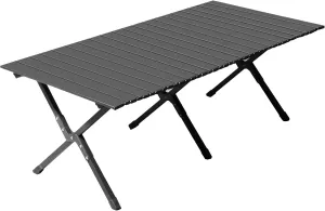 46x24 in Folding Camping Table, Lightweight Roll-up Picnic Table for Outdoor Travel, BBQ, Hiking, Backyard