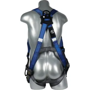 5-Point Adjustable Full-Body Harness - Lightweight Safety Gear with D-Rings for Construction & Maintenance Professionals