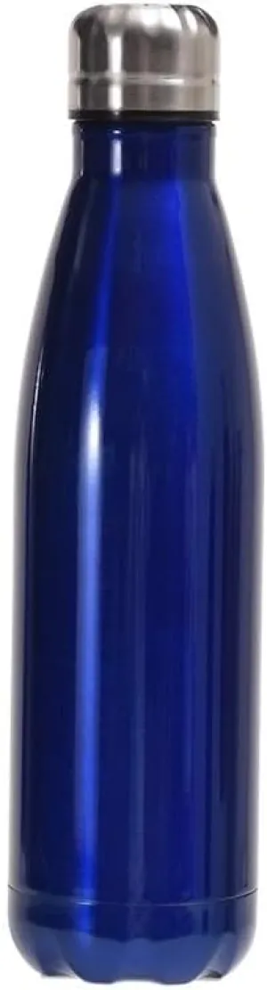 500ML Kettle, Double-layer Stainless Steel Sports Water Bottle, Suitable For Outdoor Travel And Camping(Blue)