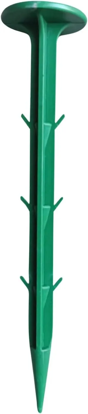 50/100/200/1000 Ct. Biodegradable Stakes, Sod Staples Tent Stake, Heavy Duty Garden Stakes Landscape Stake for Membrane, Netting, Turf, Landscaping and Gardening (200 PCS)