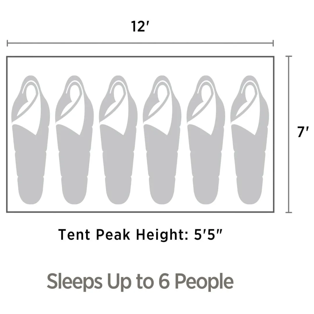 6 Person Long Tent