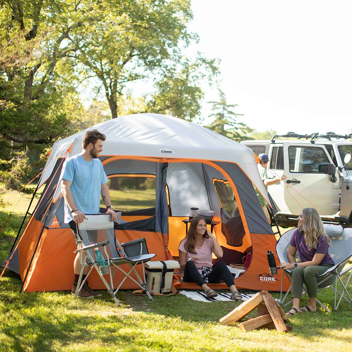 6 Person Straight Wall Cabin Tent 10' x 9'