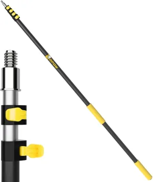 7.2-30 Telescopic Extension Pole, FT Multi-Purpose Aluminum Alloy Telescoping Rod with Flip-Lock Design, Sturdy for Painting Dusting, High House Maintenance, and Window Cleaning