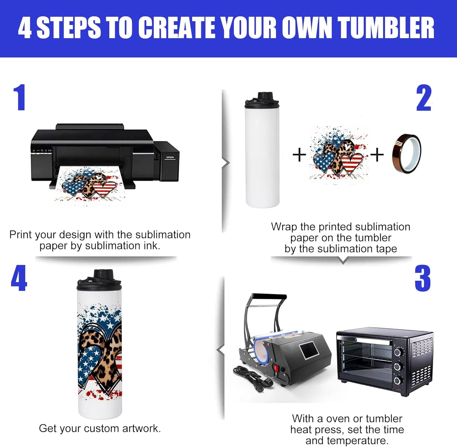 8 Pack Sublimation Water Bottle Blanks 20 oz Sublimation Sports Water Bottle with Handle Stainless Steel Sublimation Tumbler Blanks with Lids and Straws, Individually Box, White, Diy Gift