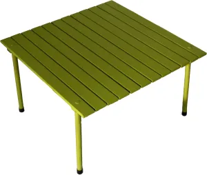 A2716G Low Aluminum Portable Table with Carrying Bag, Green