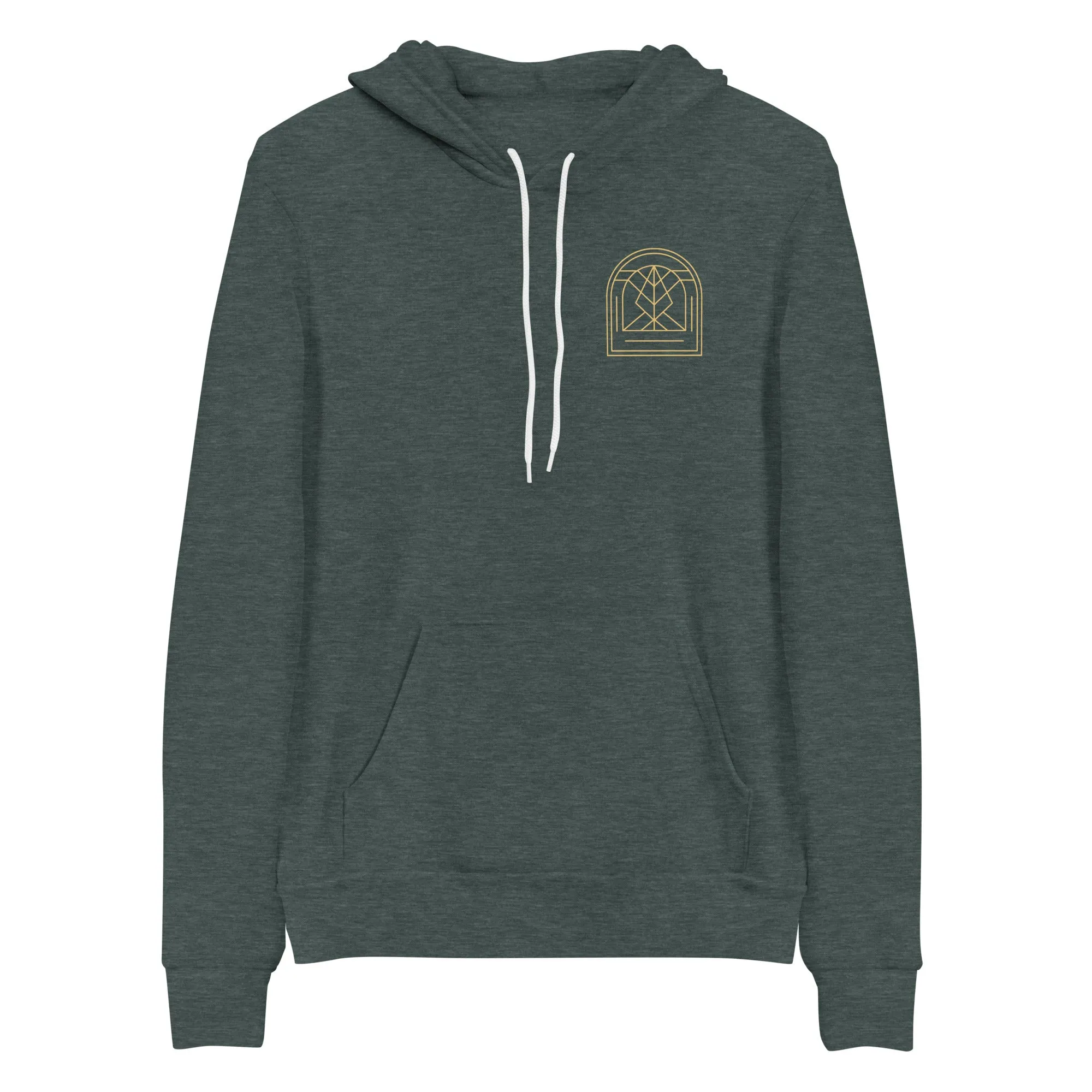 Abstract Outlines Lightweight Hoodie