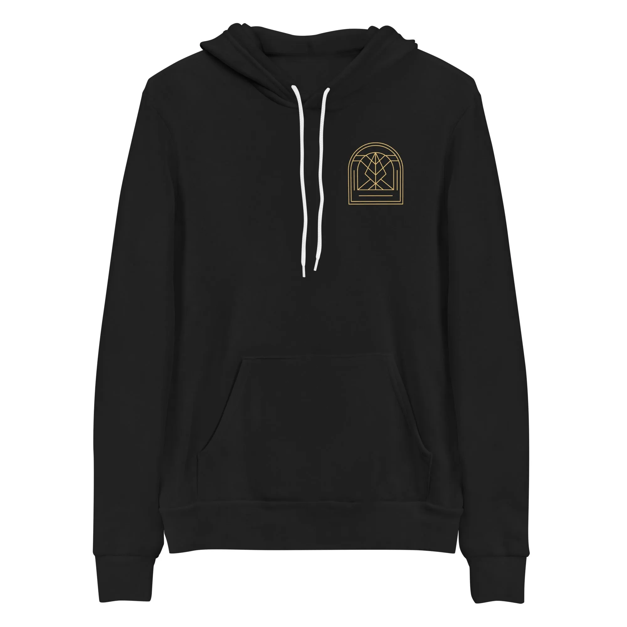 Abstract Outlines Lightweight Hoodie