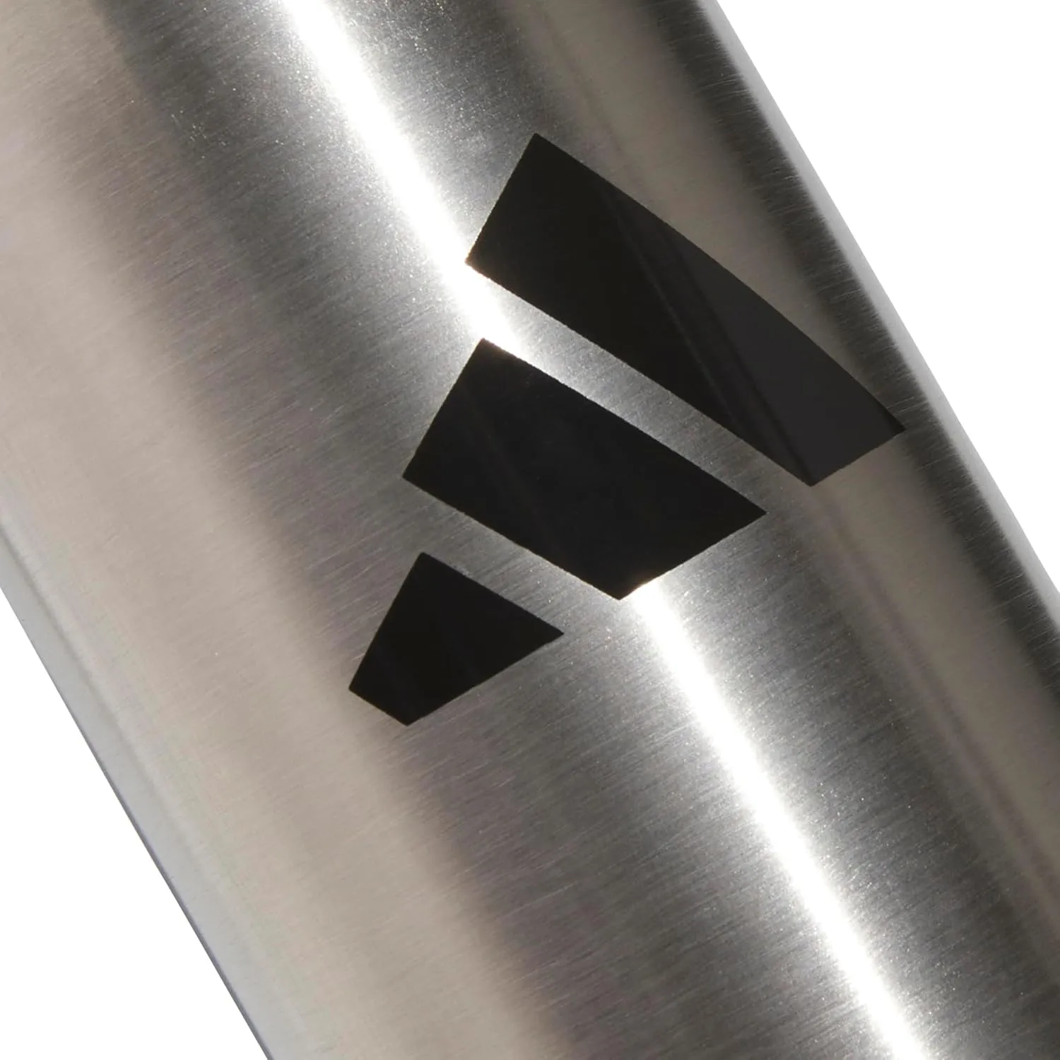 adidas 1 Liter (32 oz) Metal Water Bottle, Hot/Cold Double-Walled Insulated 18/8 Stainless Steel, Alumina Beige/White/Black, 32 Ounces
