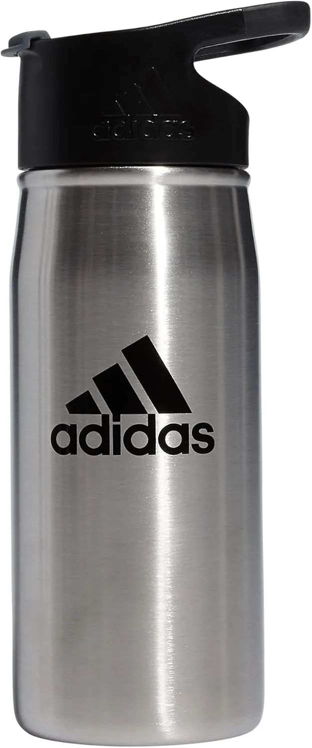 adidas Unisex 450 ML (16 oz) Metal Water Bottle Tumbler