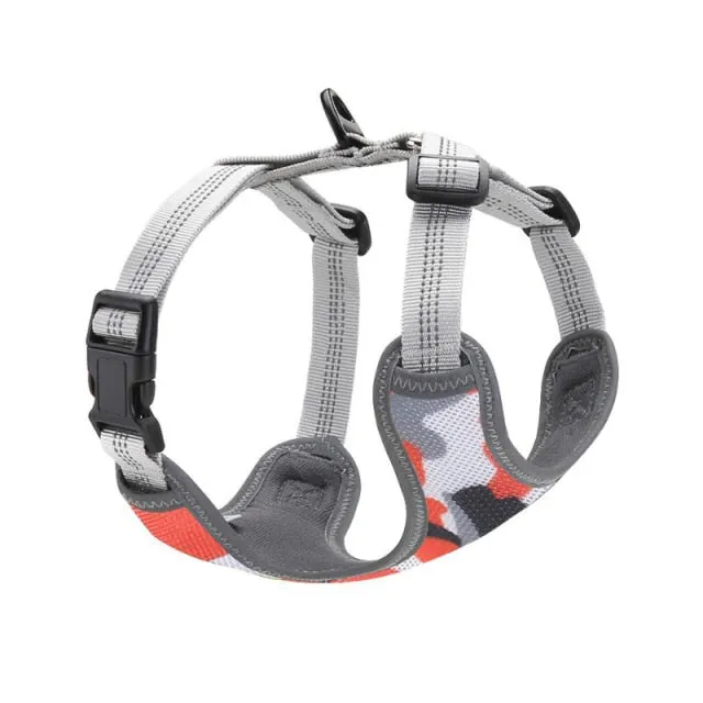 Adjustable Reflective Dog Walking Harness