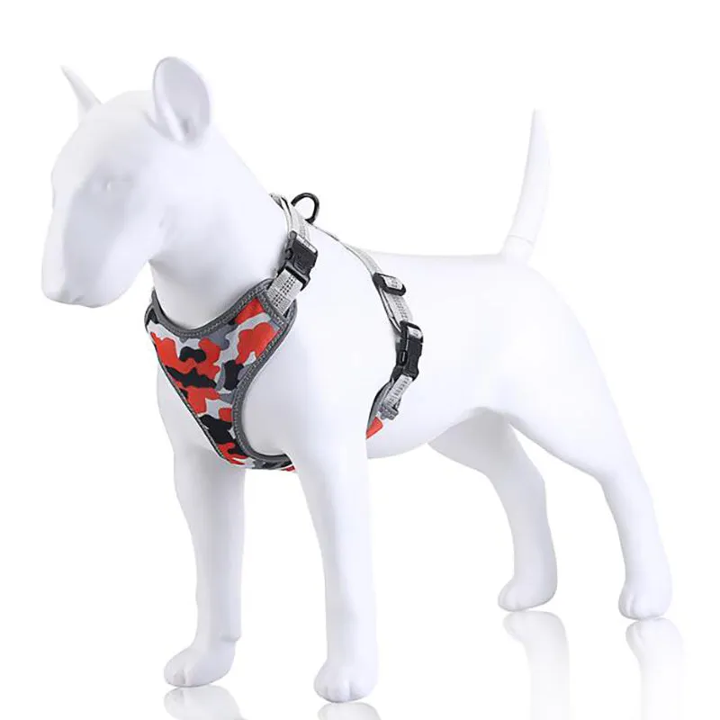 Adjustable Reflective Dog Walking Harness