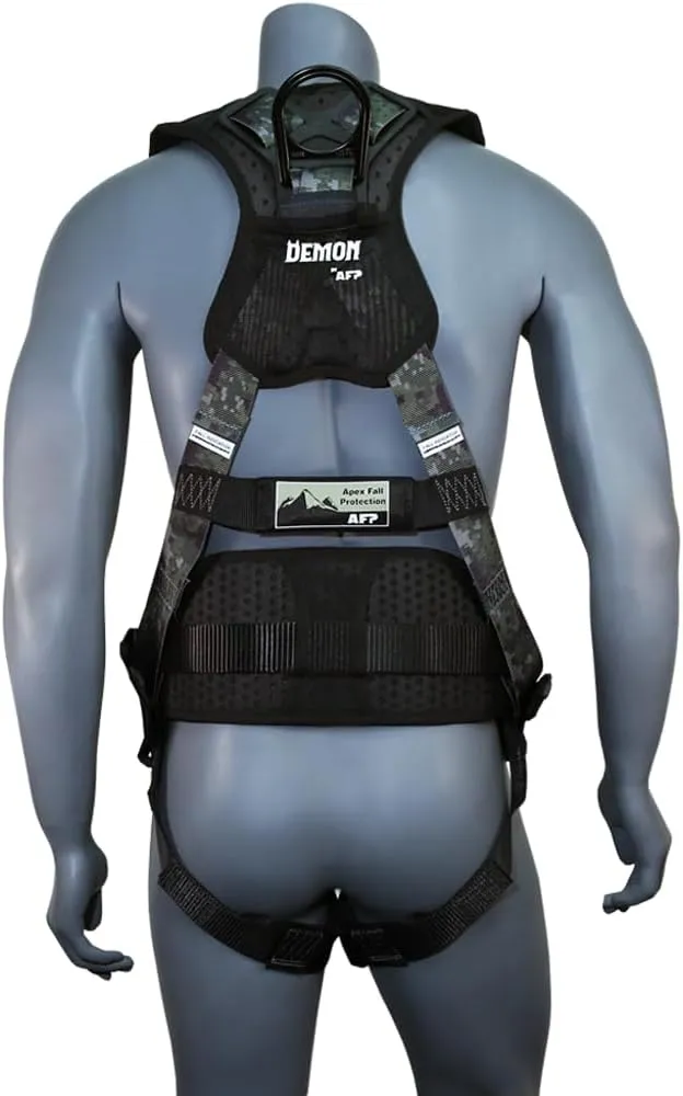 AFP Demon Fall Protection Comfortable Safety Harness (OSHA/ANSI PPE)