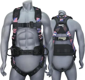AFP Demon Fall Protection Comfortable Safety Harness (OSHA/ANSI PPE)