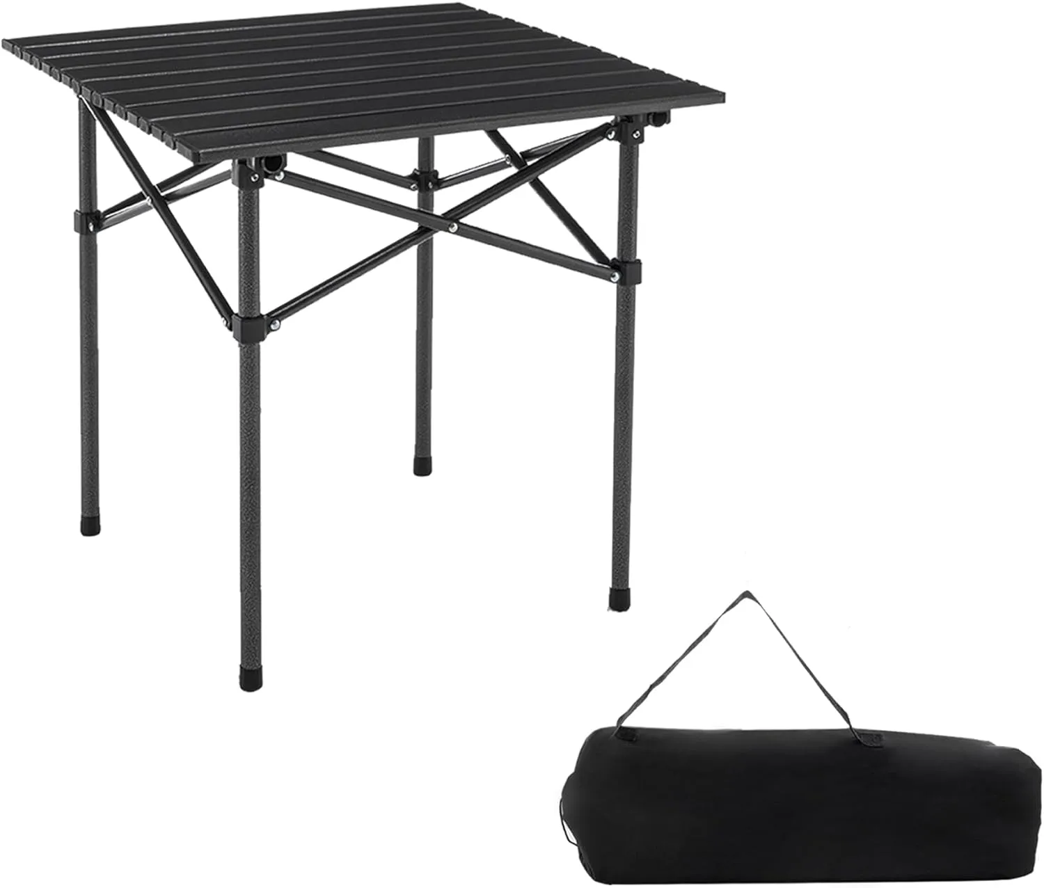 ALISH Folding Camping Table - Lightweight Portable Outdoor Picnic Table with Carry Bag for Camping, Beach, BBQ, Hiking & Travel