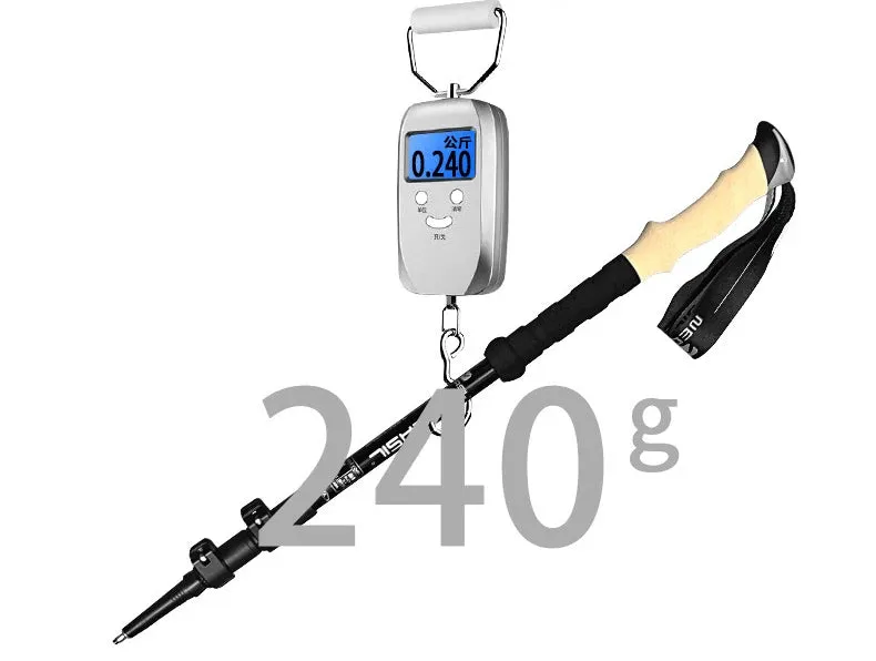 Alpenstocks Aluminum Outdoor Hiking Anti Shock Trekking Pole (1 Pole)