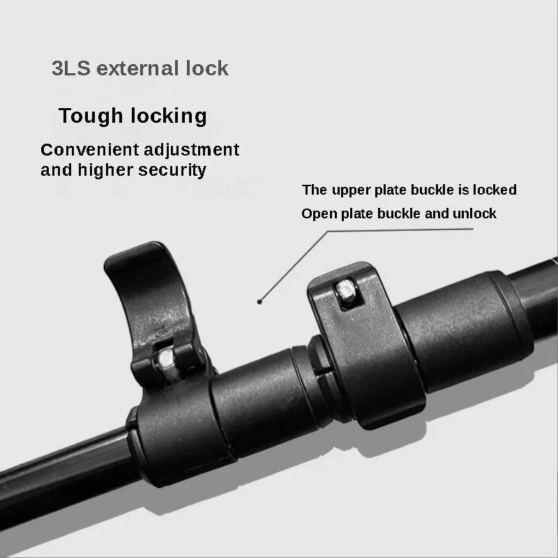 Alpenstocks Aluminum Outdoor Hiking Anti Shock Trekking Pole (1 Pole)