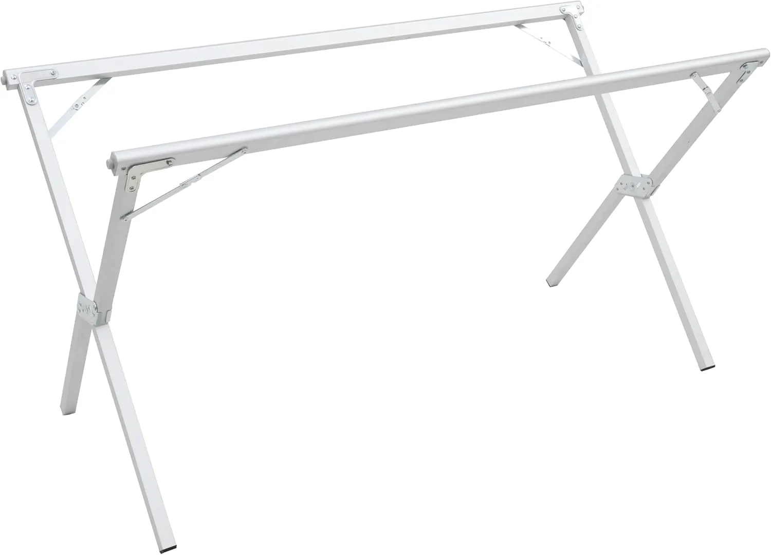 ALPS Mountaineering Folding Camping Table with Smooth Easy-to-Clean Roll Top and Sturdy and Lightweight Aluminum X Frame, Shoulder Carry Bag, 3 Sizes