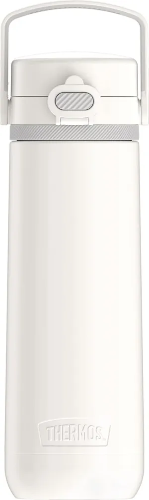 ALTA SERIES BY THERMOS Stainless Steel Direct Drink Bottle, 16 Ounce, Sleet White