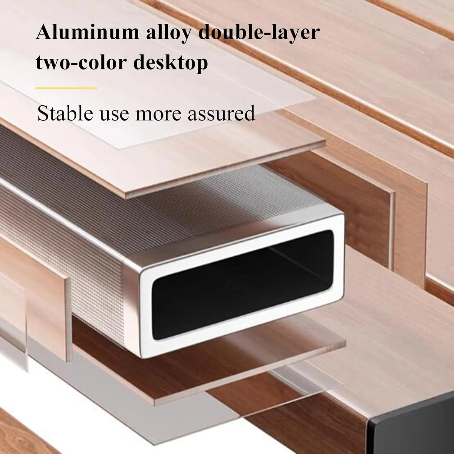 Aluminum Alloy Camping Table Folding Picnic Tables Ultralight Compact Camping Table Roll Up Table Top for Camping Hiking