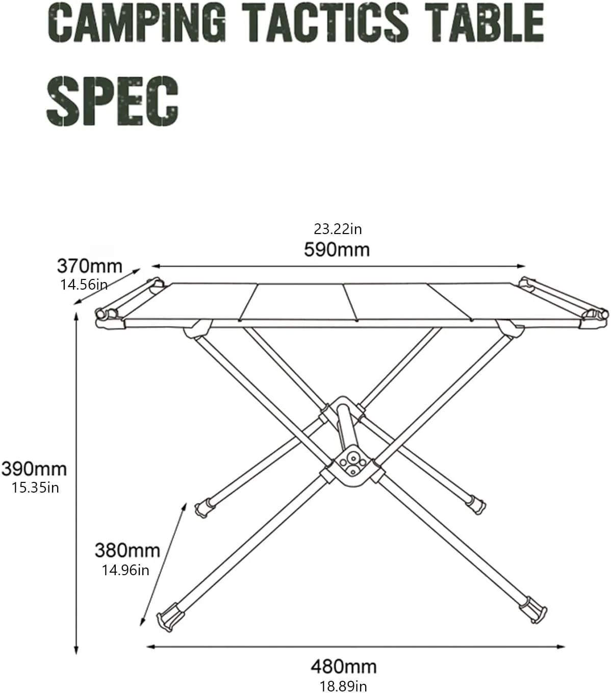 Aluminum Alloy Table Sturdy IGT Table Triangular Structure Portable Camping Bracket Plate for Picnics Hiking