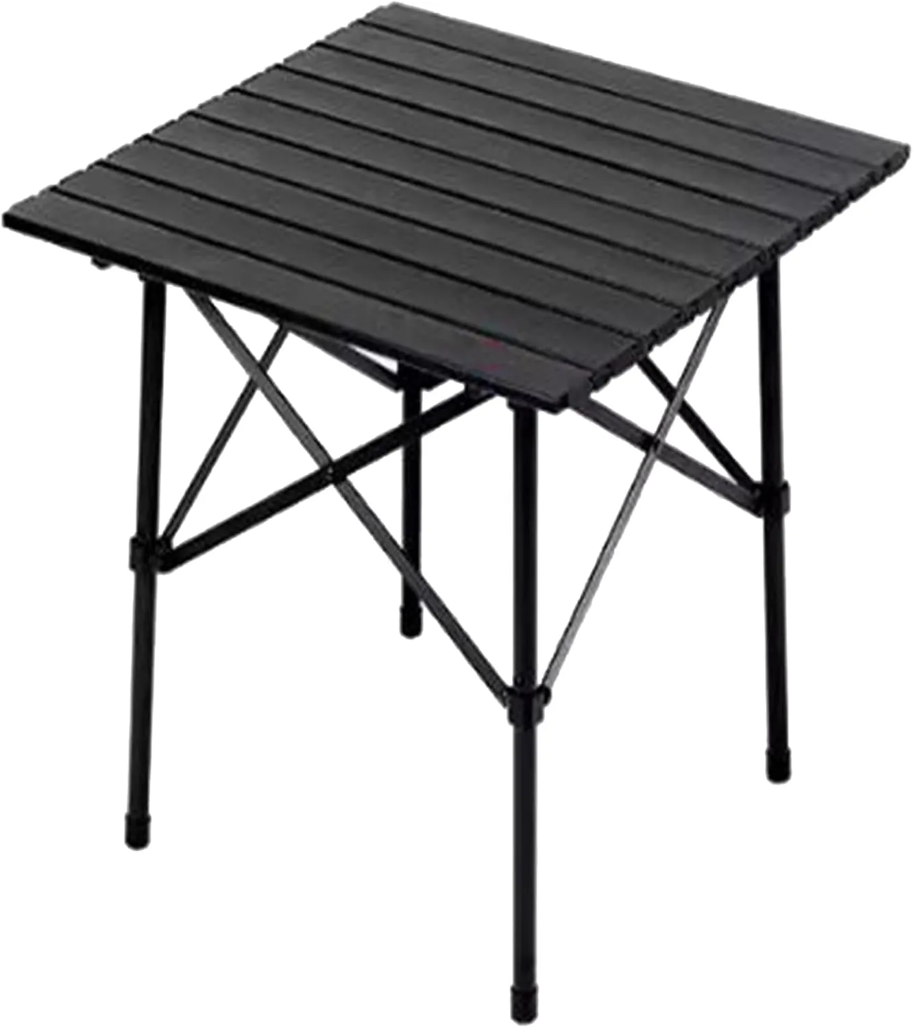Aluminum Camping Table Portable Picnic Table Roll Up Camping Table Compact Structure with Carry Bag for Camp Party & Events