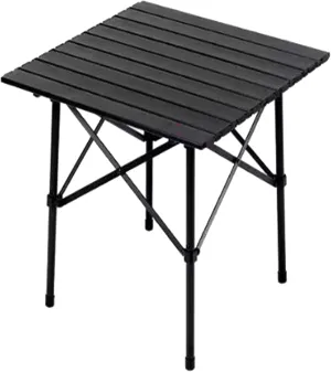 Aluminum Camping Table Portable Picnic Table Roll Up Camping Table Compact Structure with Carry Bag for Camp Party & Events