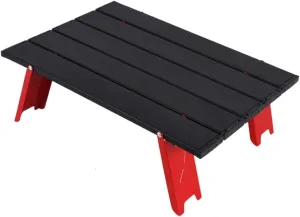 Aluminum Collapsible Camping Table Lightweight Picnic Table Sturdy for Hiking