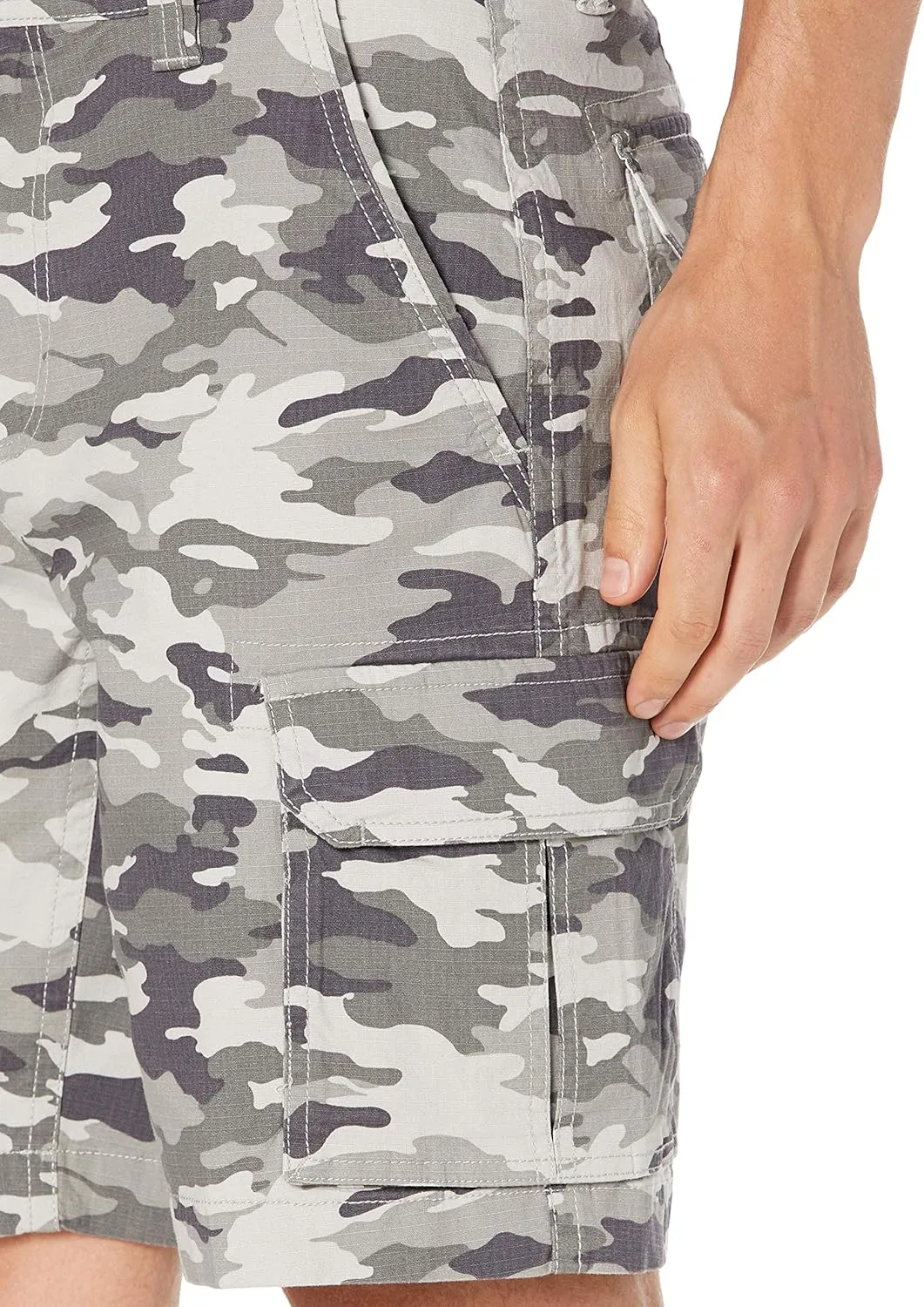 Amazon Essentials Men's 10” Lightweight Ripstop Stretch Cargo Short