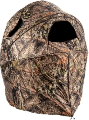 Ameristep Hunting Lightweight Portable Ultra-Compact Easy-Setup 1-Person Tent Chair Ground Blind, Mossy Oak Break-Up Country