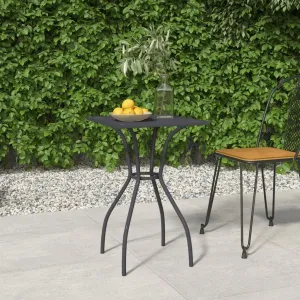 Anthracite Steel Outdoor Table for Dining, Camping, Coffee, Side Tables, Non-Slip Furniture, Portable Table for Garden