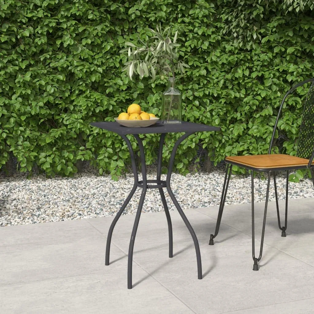 Anthracite Steel Outdoor Table for Dining, Camping, Coffee, Side Tables, Non-Slip Furniture, Portable Table for Garden