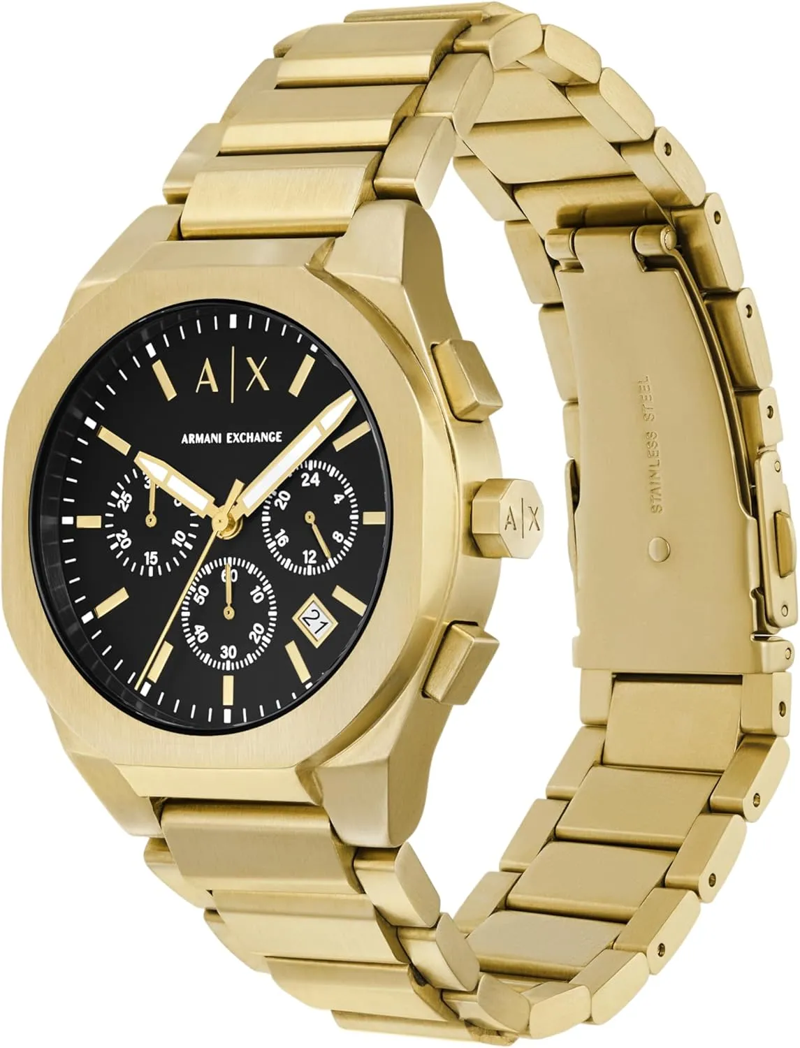 Armani Exchange A|X Chronograph Watch for Men; Men's Watch with Leather, Stainless Steel or Silicone Band