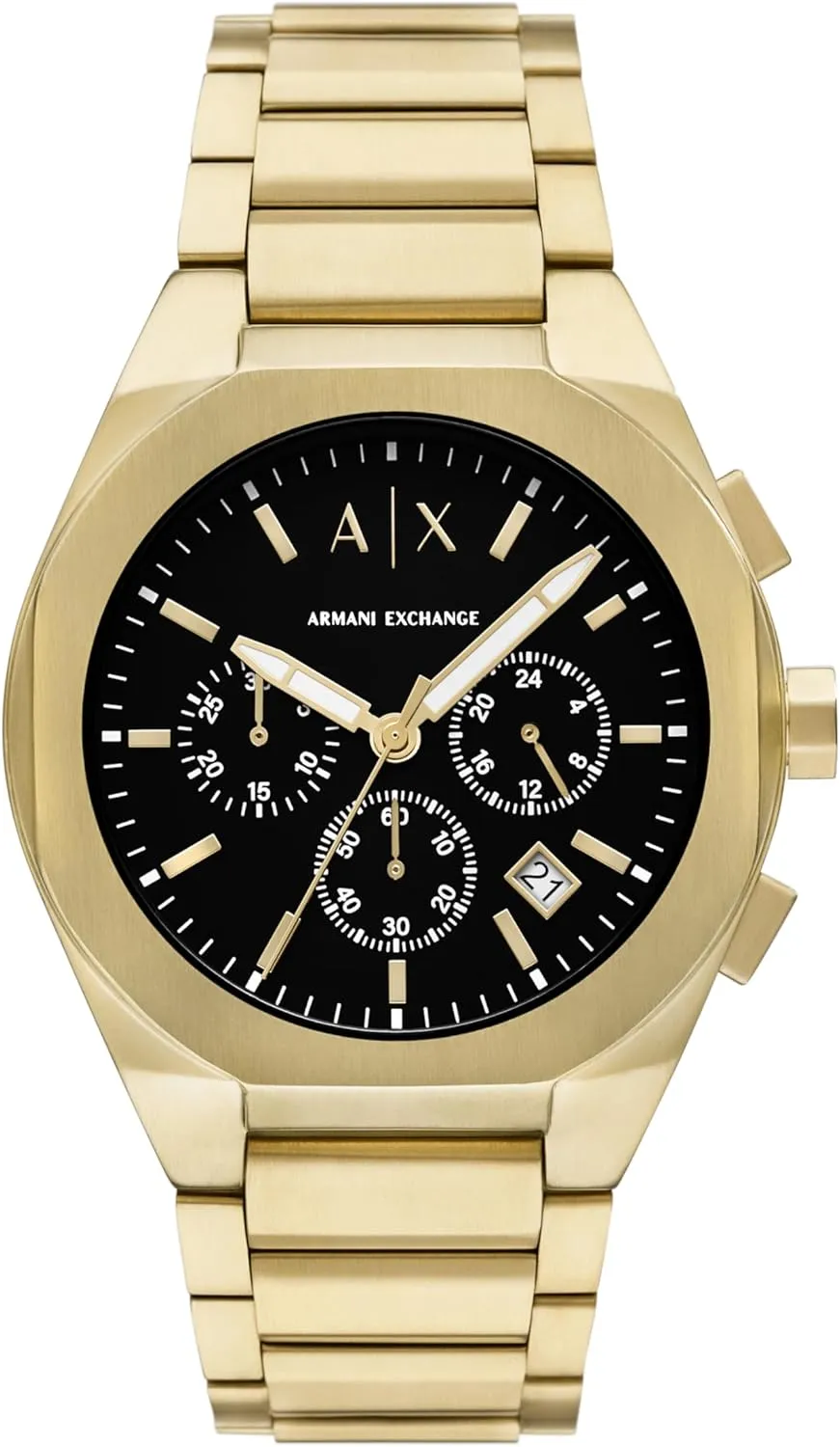 Armani Exchange A|X Chronograph Watch for Men; Men's Watch with Leather, Stainless Steel or Silicone Band