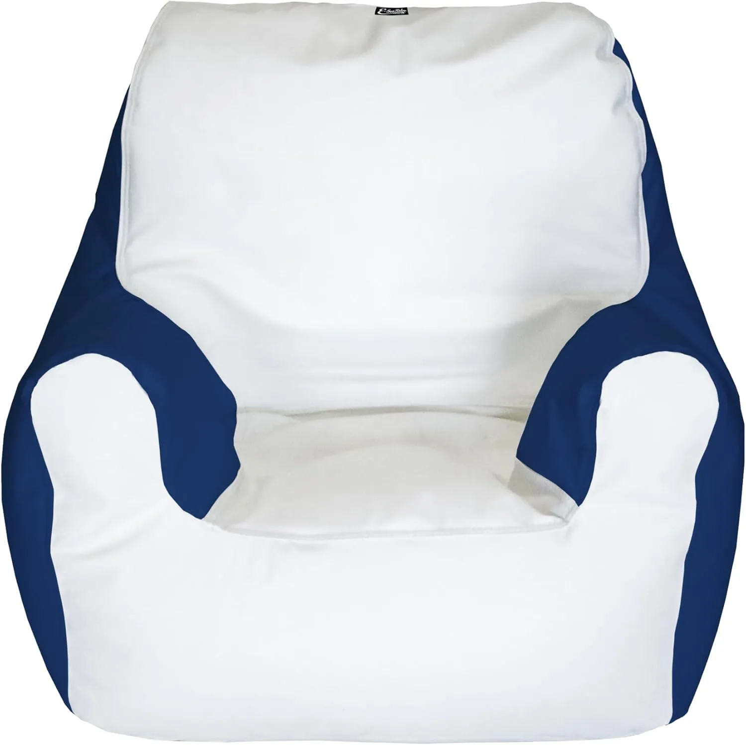 Armchair Marine Beanbag, Medium, Multi (White/Navy)
