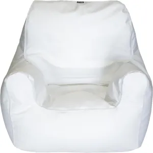 Armchair Marine Beanbag, Medium, Multi (White/White)