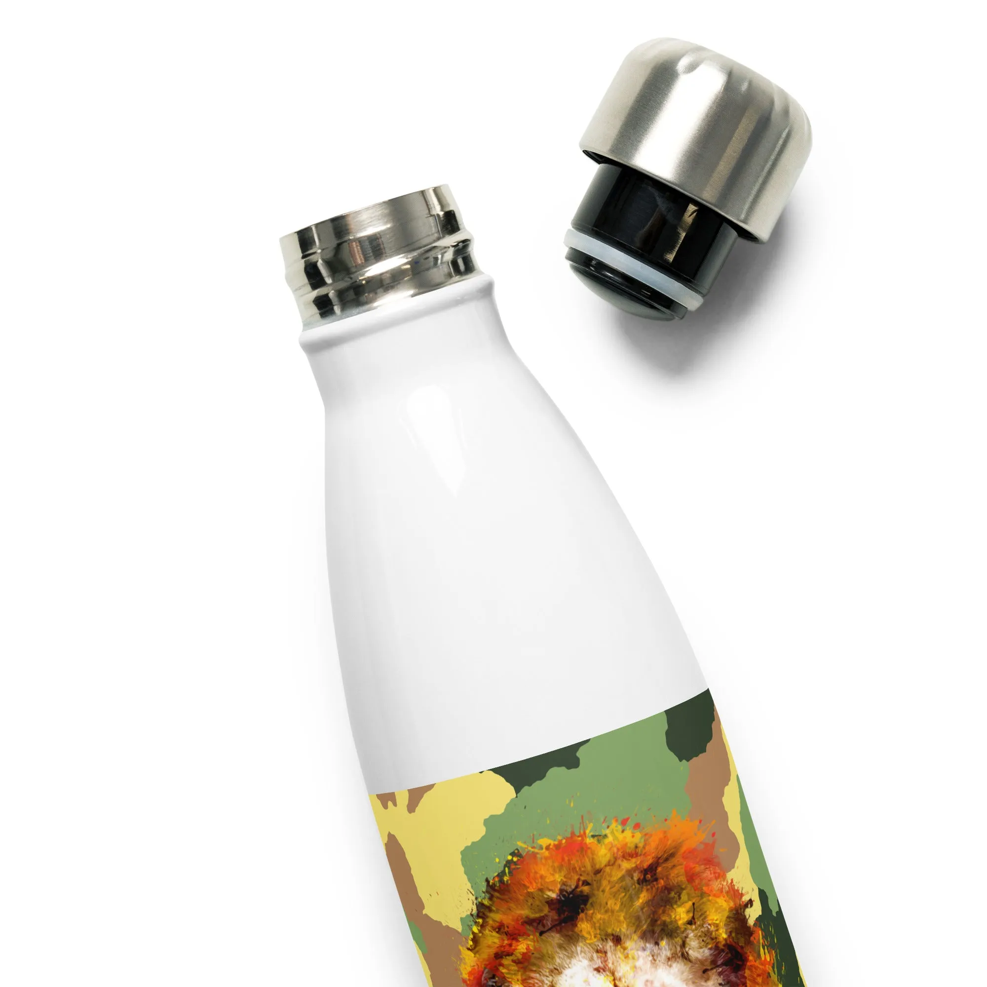 Army Camo Stainless Steel Water Bottle