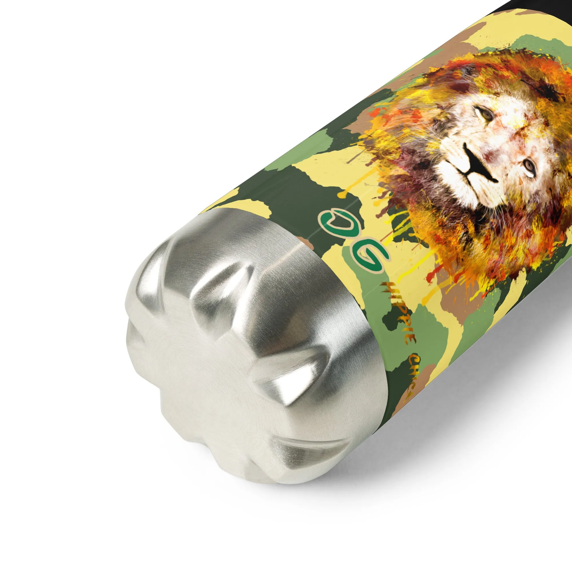 Army Camo Stainless Steel Water Bottle